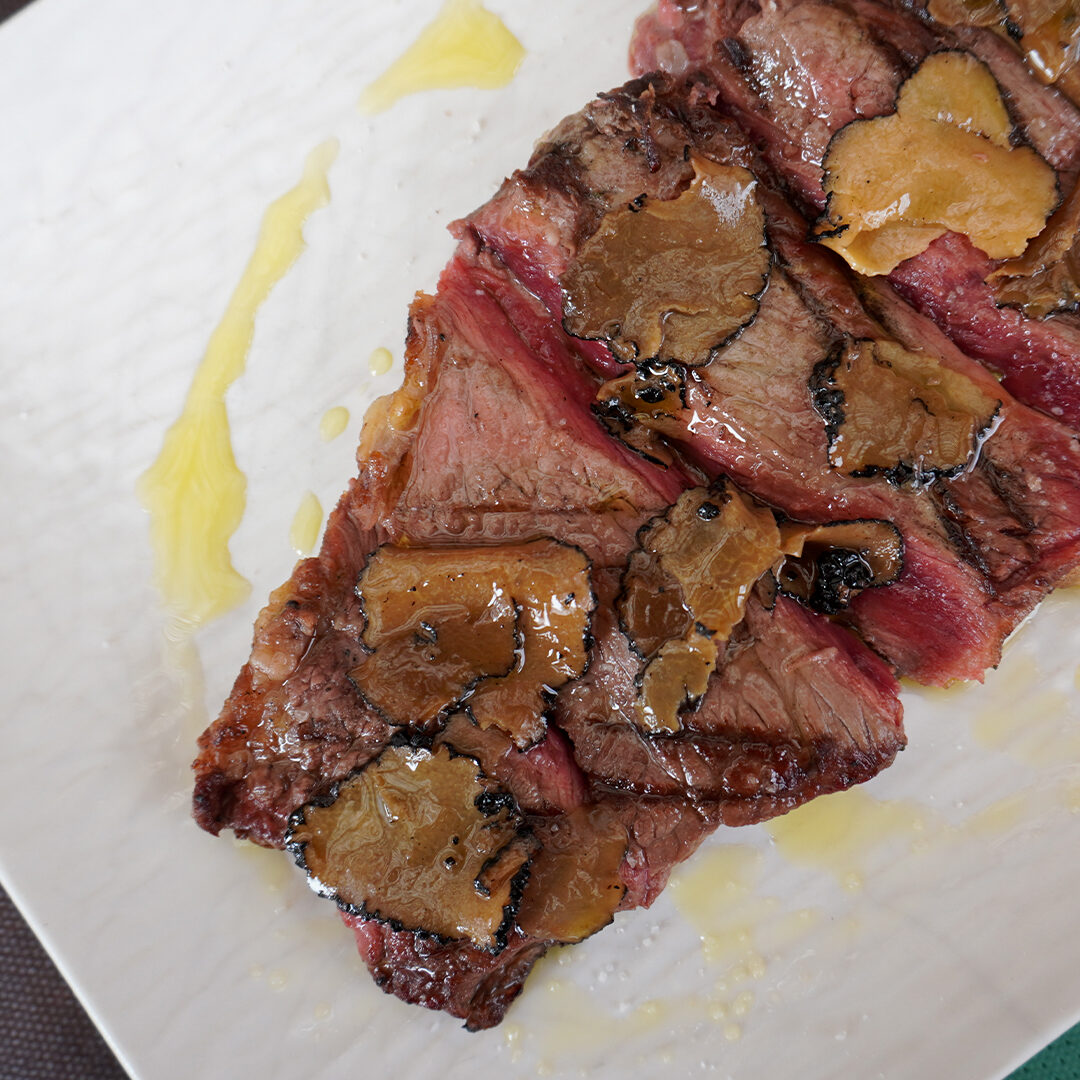 tagliata al tartufo